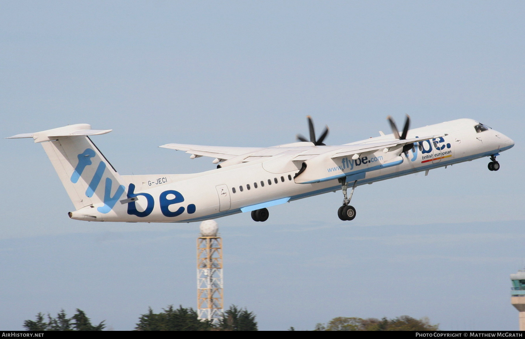 Aircraft Photo of G-JECI | Bombardier DHC-8-402 Dash 8 | Flybe - British European | AirHistory.net #310128