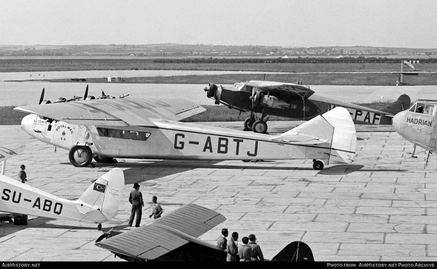 Aircraft Photo of G-ABTJ | Armstrong Whitworth AW.15 Atalanta | Imperial Airways | AirHistory.net #310154