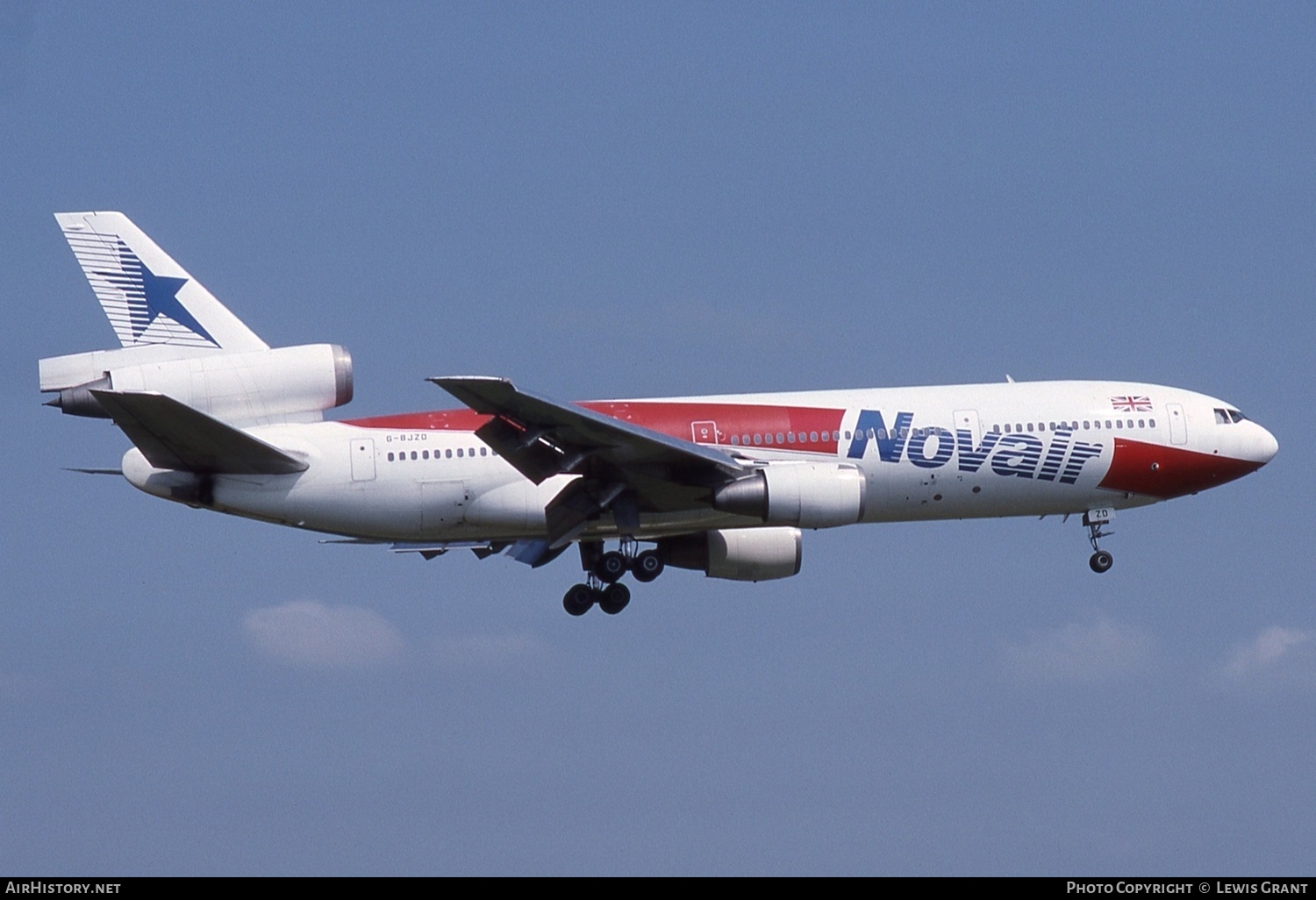 Aircraft Photo of G-BJZD | McDonnell Douglas DC-10-10 | Novair International Airways | AirHistory.net #310163