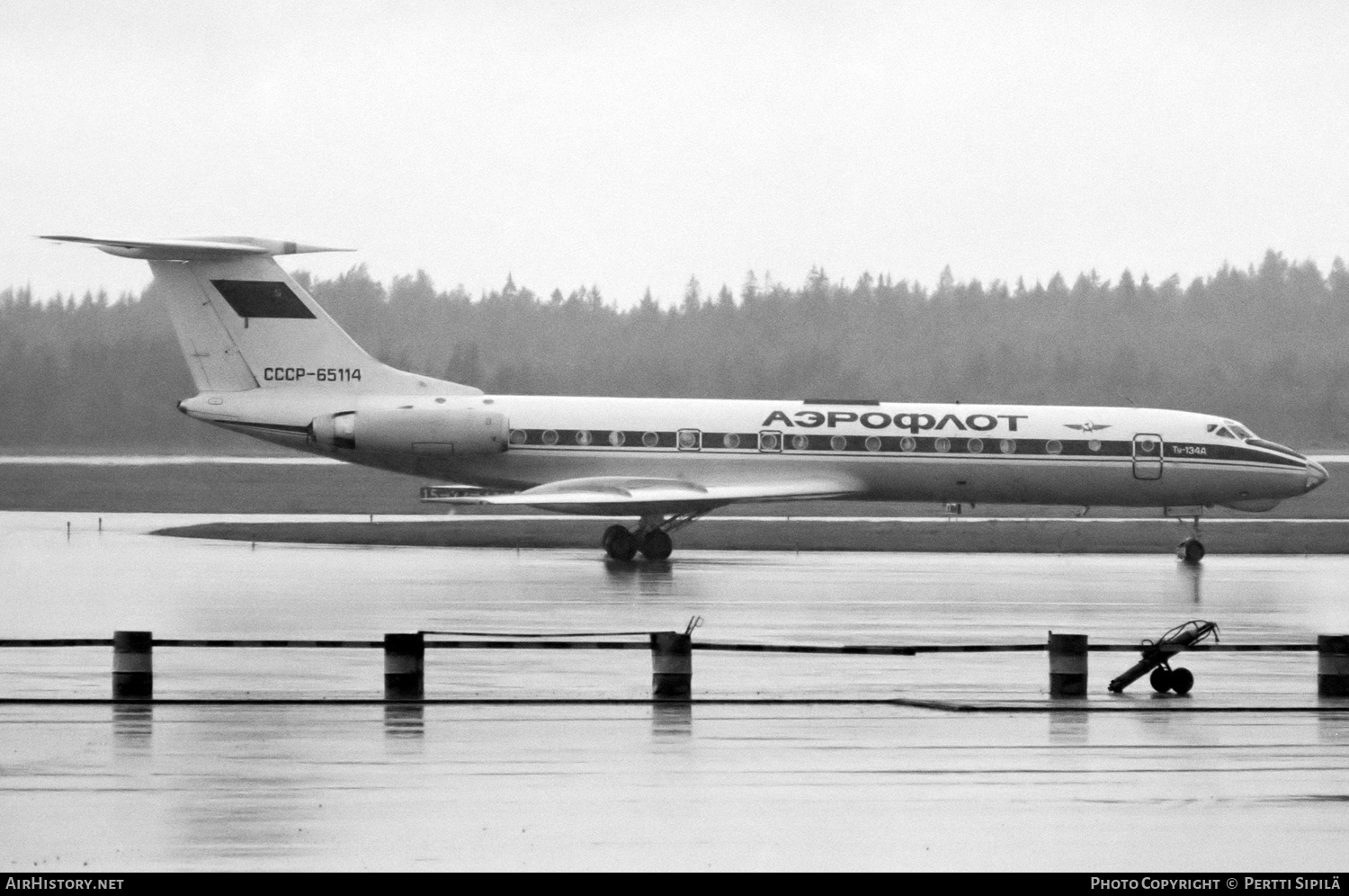 Aircraft Photo of CCCP-65114 | Tupolev Tu-134A | Aeroflot | AirHistory.net #310164