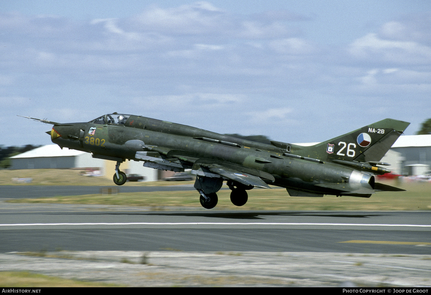 Aircraft Photo of 3802 | Sukhoi Su-22M4 | Czechia - Air Force | AirHistory.net #310170