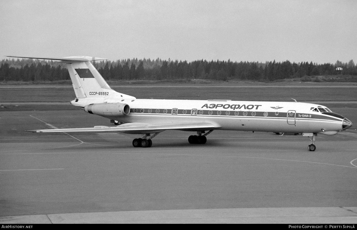 Aircraft Photo of CCCP-65552 | Tupolev Tu-134AK | Aeroflot | AirHistory.net #310171