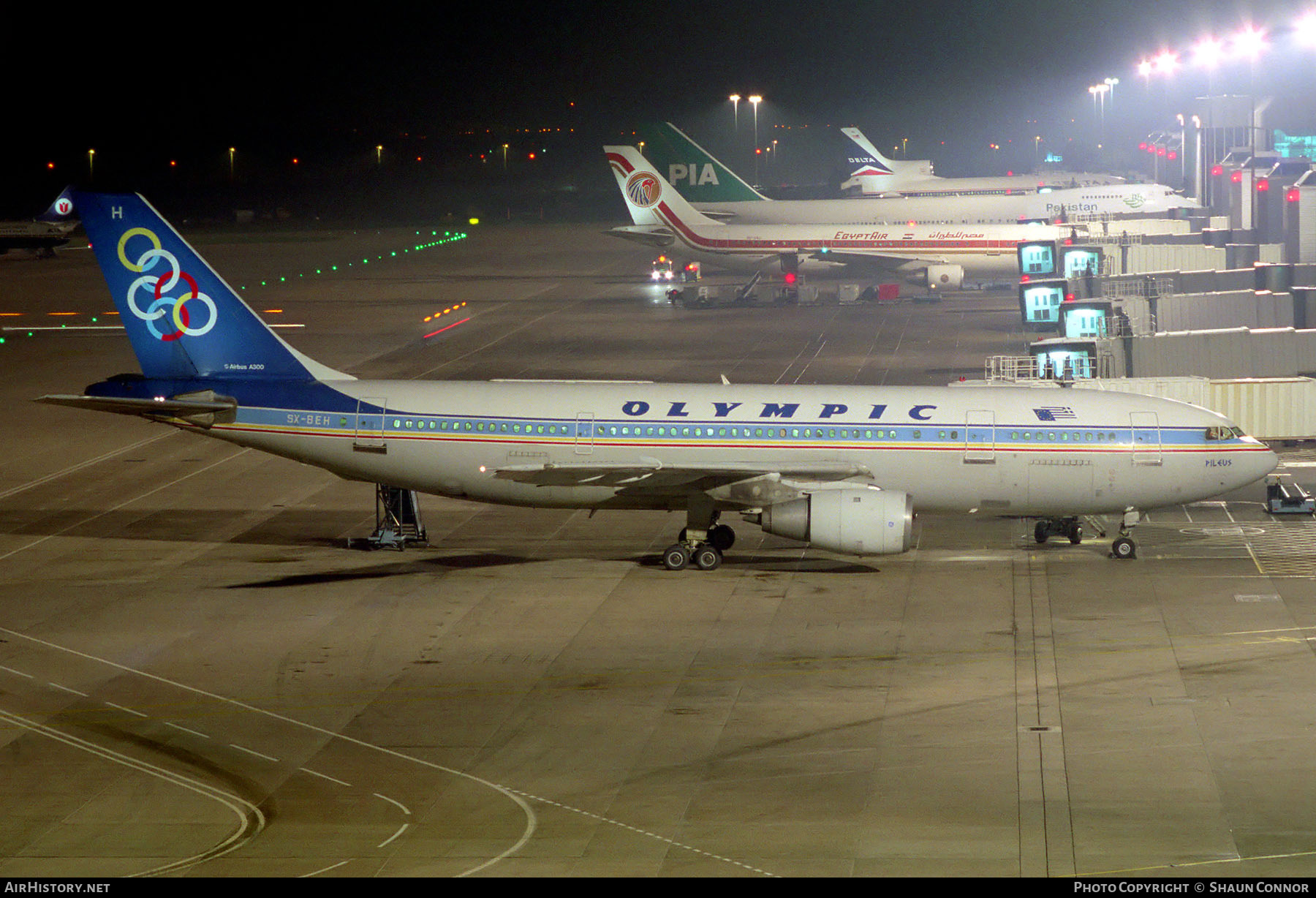 Aircraft Photo of SX-BEH | Airbus A300B4-103 | Olympic | AirHistory.net #310175
