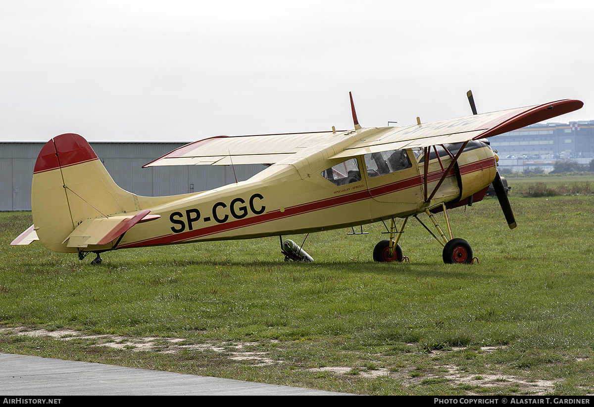 Aircraft Photo of SP-CGC | PZL-Okecie PZL-101A Gawron | AirHistory.net #310179