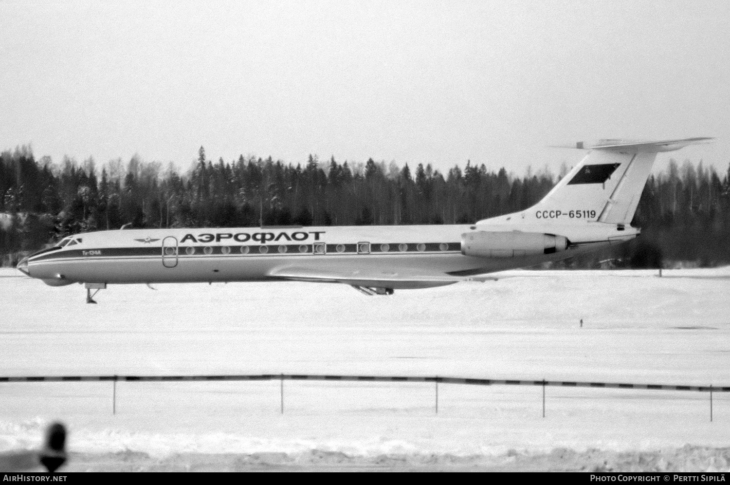 Aircraft Photo of CCCP-65119 | Tupolev Tu-134A | Aeroflot | AirHistory.net #310180