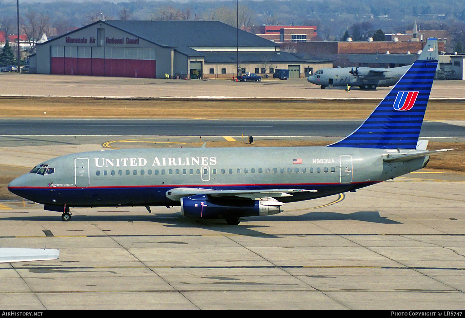 Aircraft Photo of N983UA | Boeing 737-291/Adv | United Airlines | AirHistory.net #310192