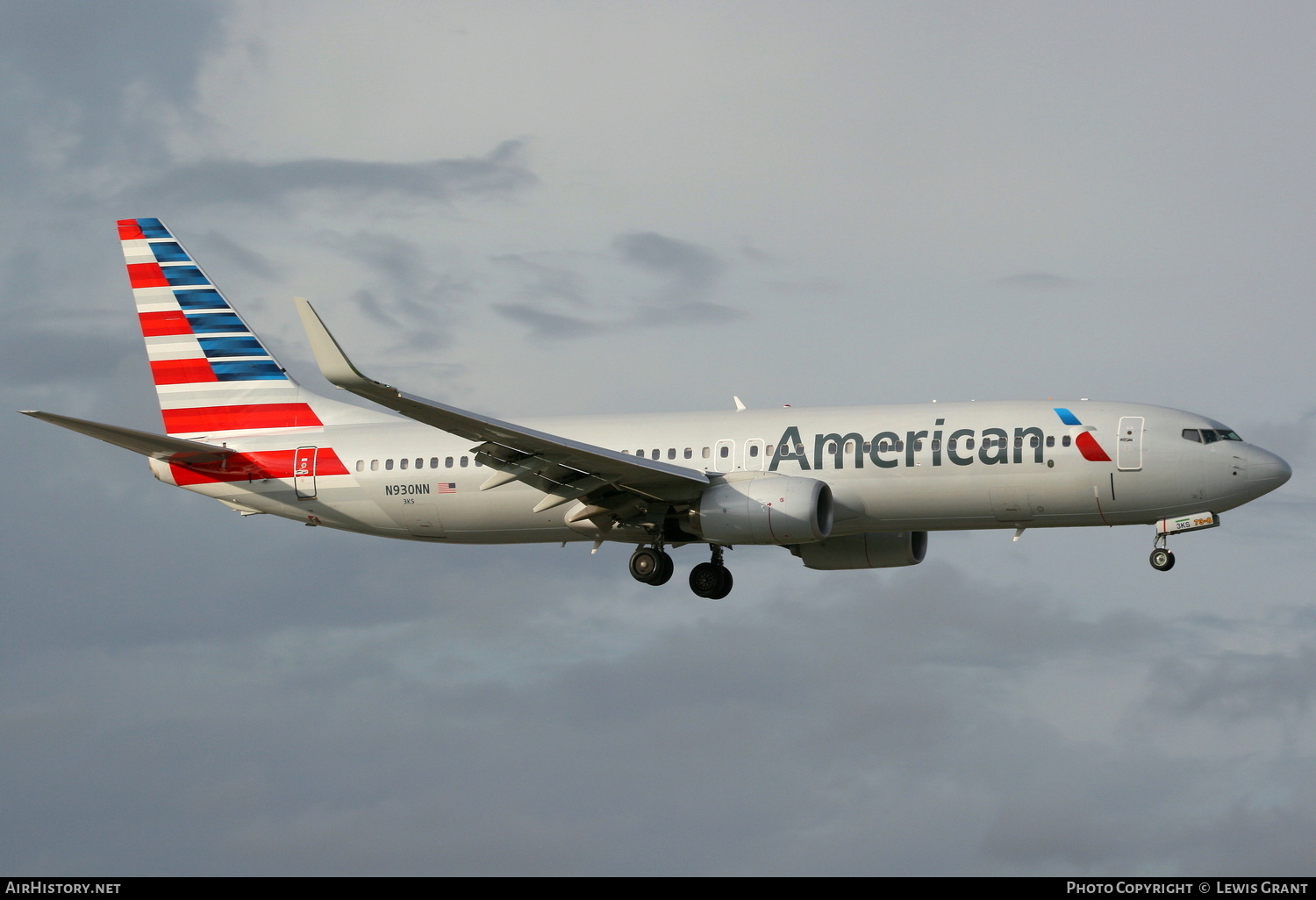 Aircraft Photo of N930NN | Boeing 737-823 | American Airlines | AirHistory.net #310193