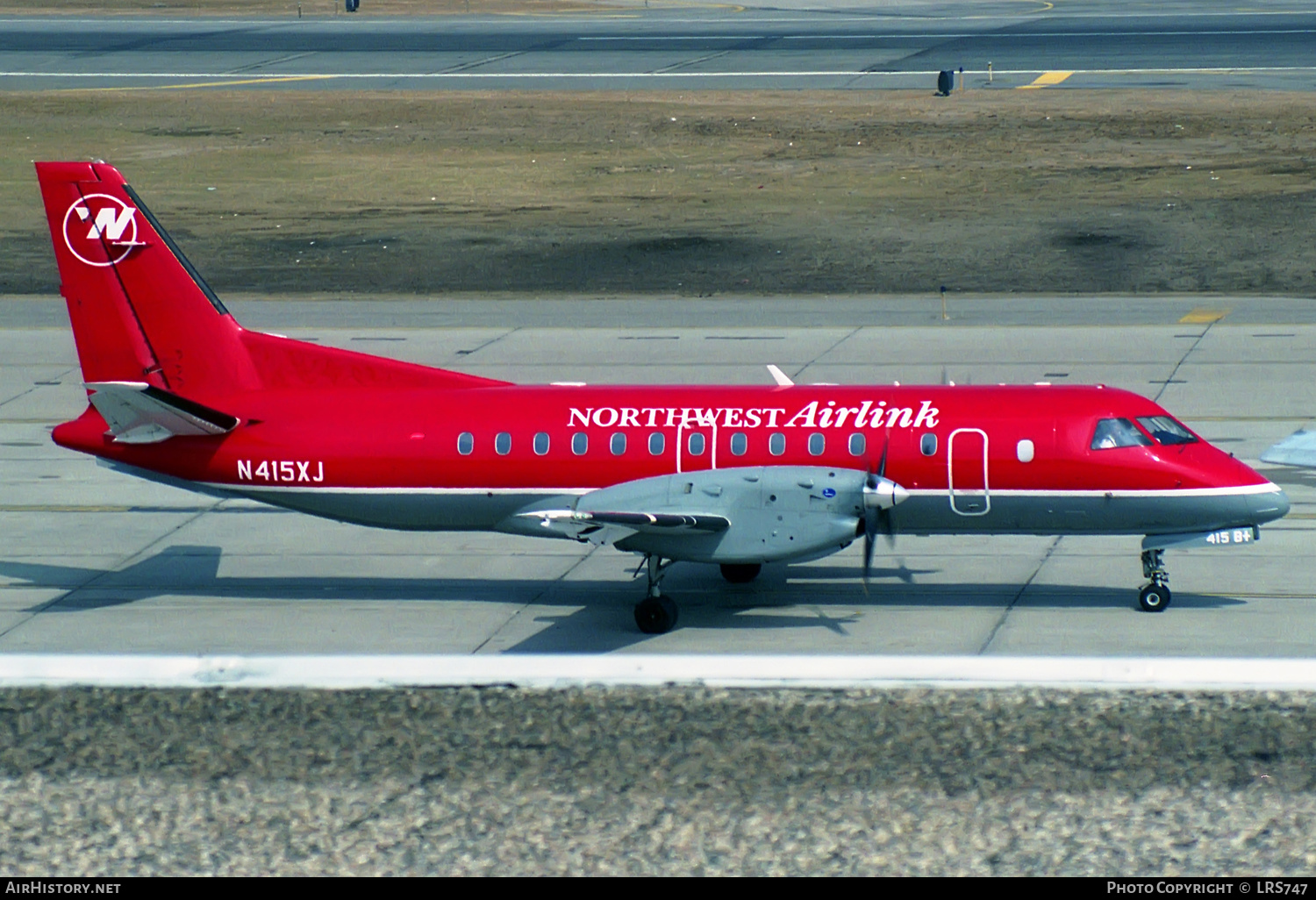 Aircraft Photo of N415XJ | Saab 340B/Plus | Northwest Airlink | AirHistory.net #310224