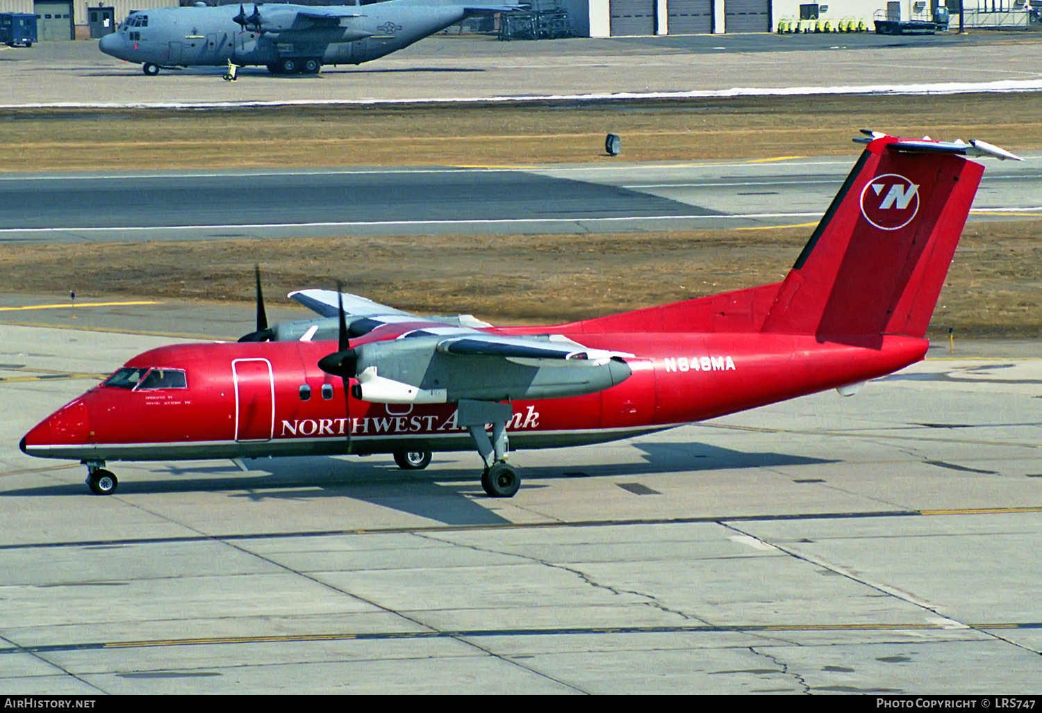 Aircraft Photo of N848MA | De Havilland Canada DHC-8-102A Dash 8 | Northwest Airlink | AirHistory.net #310225