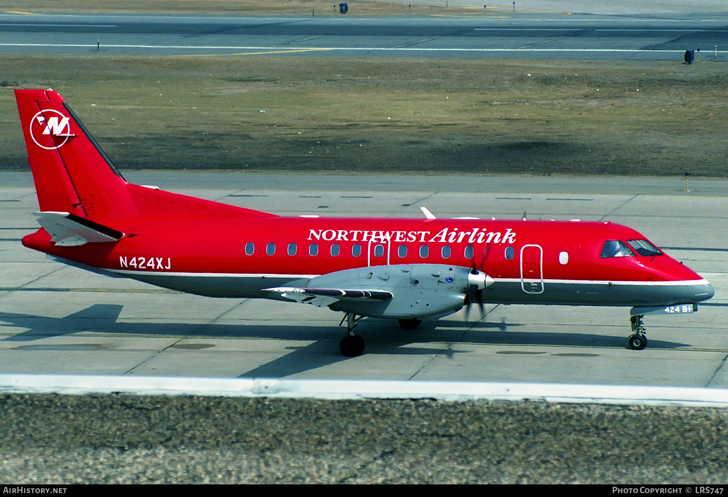 Aircraft Photo of N424XJ | Saab 340B/Plus | Northwest Airlink | AirHistory.net #310232