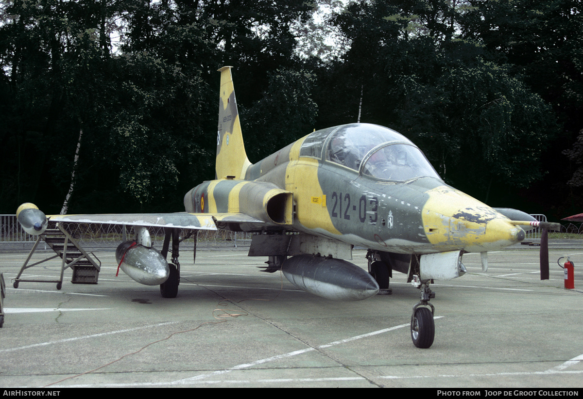 Aircraft Photo of AE9-003 | Northrop SF-5B Freedom Fighter | Spain - Air Force | AirHistory.net #310236