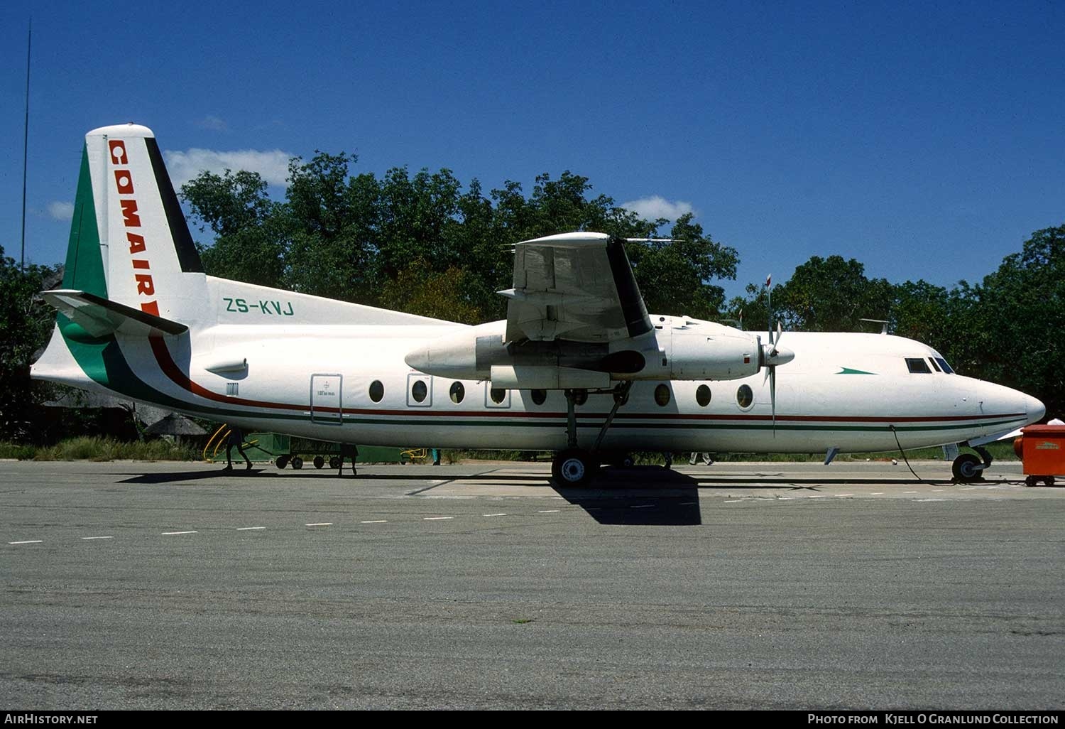Aircraft Photo of ZS-KVJ | Fokker F27-200 Friendship | Comair | AirHistory.net #310240