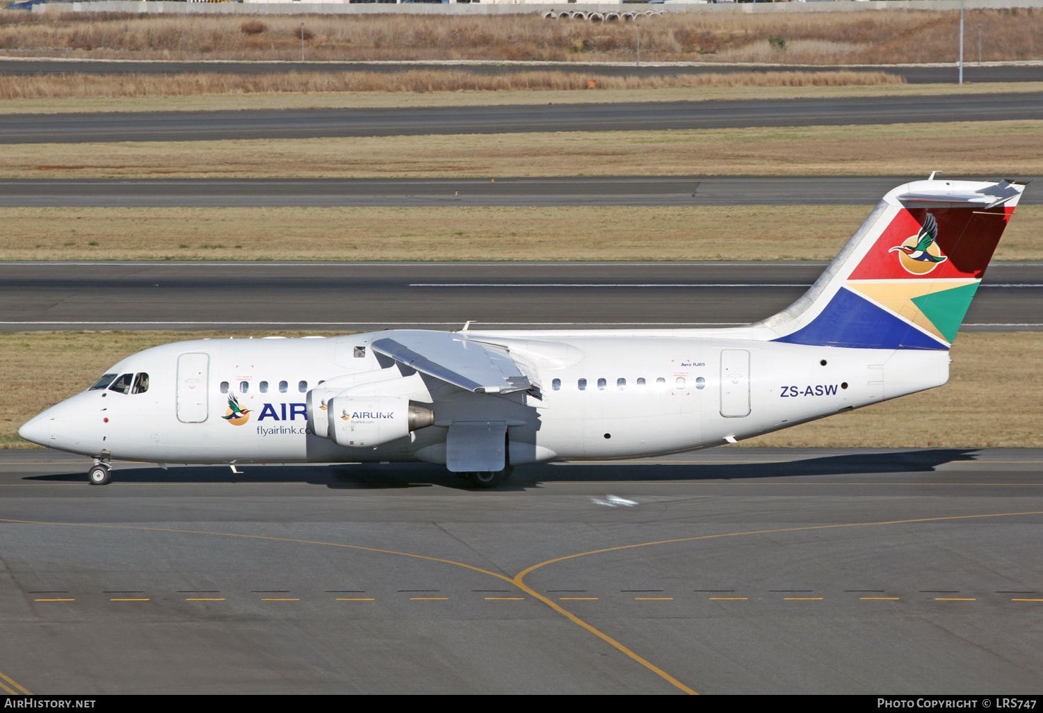 Aircraft Photo of ZS-ASW | British Aerospace Avro 146-RJ85 | Airlink | AirHistory.net #310251