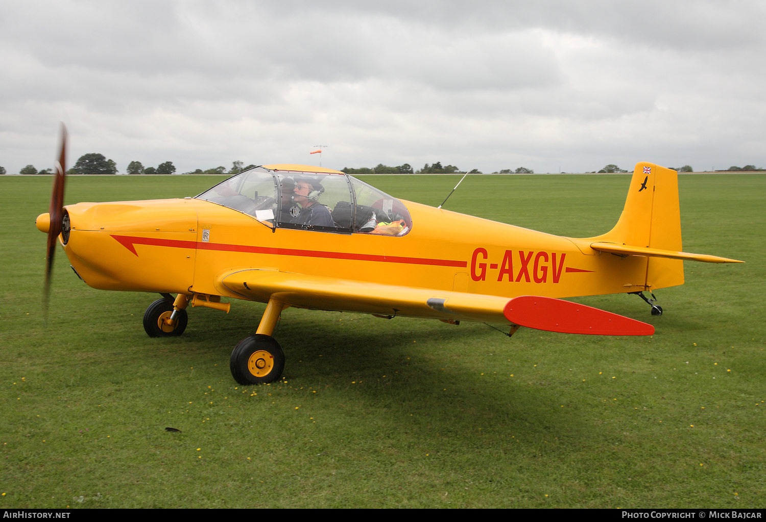 Aircraft Photo of G-AXGV | Druine D-62B Condor | AirHistory.net #310260