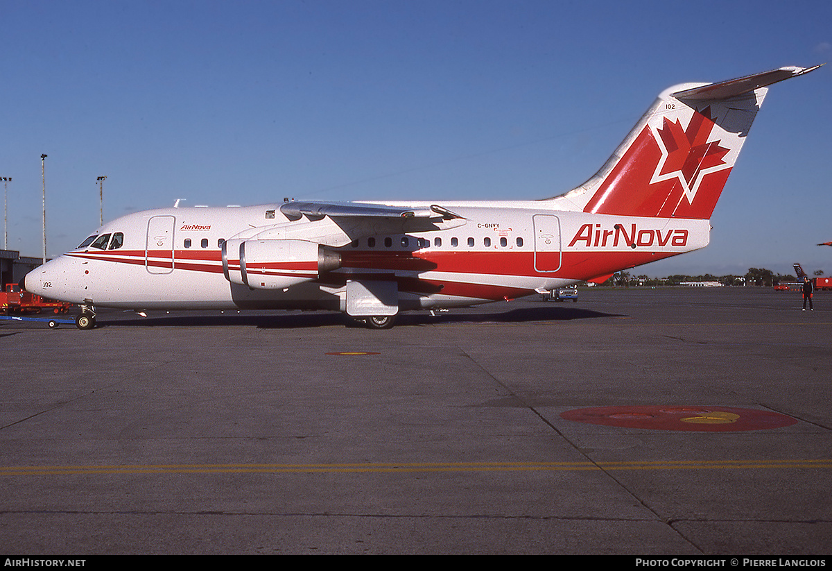 Aircraft Photo of C-GNVY | British Aerospace BAe-146-100 | Air Nova | AirHistory.net #310268