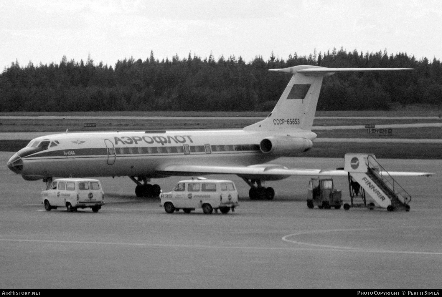 Aircraft Photo of CCCP-65653 | Tupolev Tu-134A | Aeroflot | AirHistory.net #310275