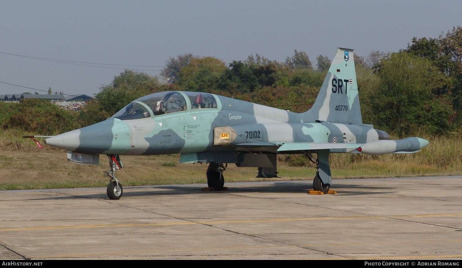 Aircraft Photo of KH.18K-4/25 / 40778 | Northrop F-5B Freedom Fighter | Thailand - Air Force | AirHistory.net #310281