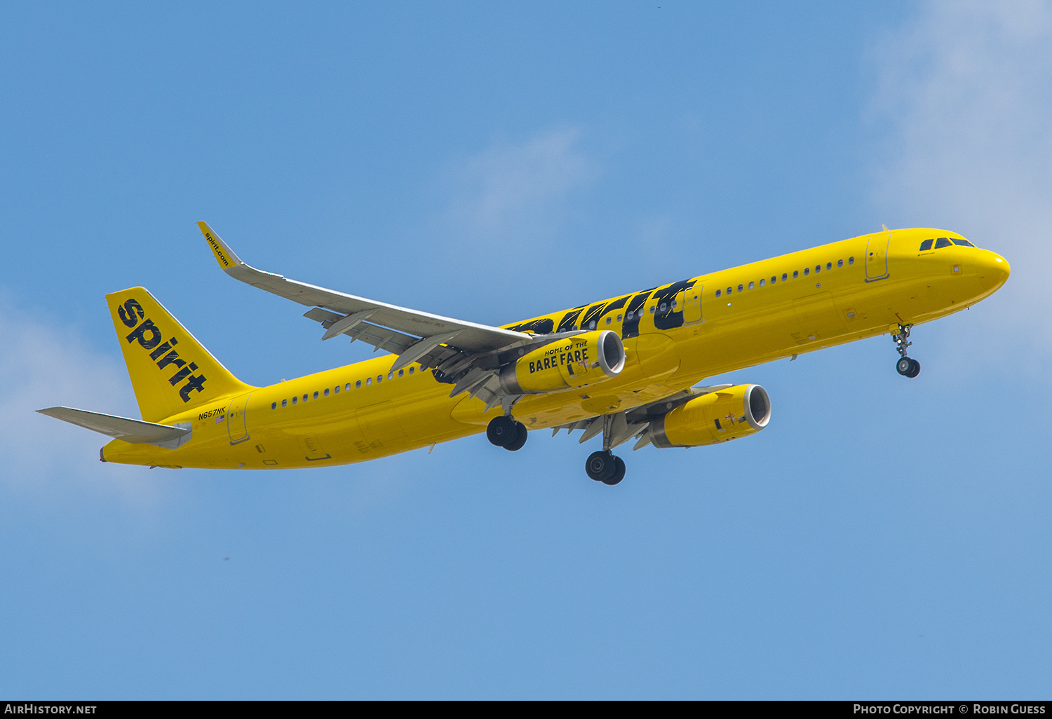 Aircraft Photo of N657NK | Airbus A321-231 | Spirit Airlines | AirHistory.net #310286
