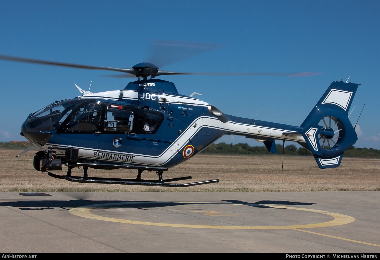 Aircraft Photo of F-MJDC | Eurocopter EC-135T-2+ | France - Gendarmerie | AirHistory.net #310293