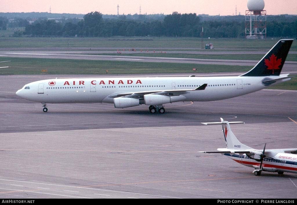 Aircraft Photo of C-FTNQ | Airbus A340-313 | Air Canada | AirHistory.net #310298