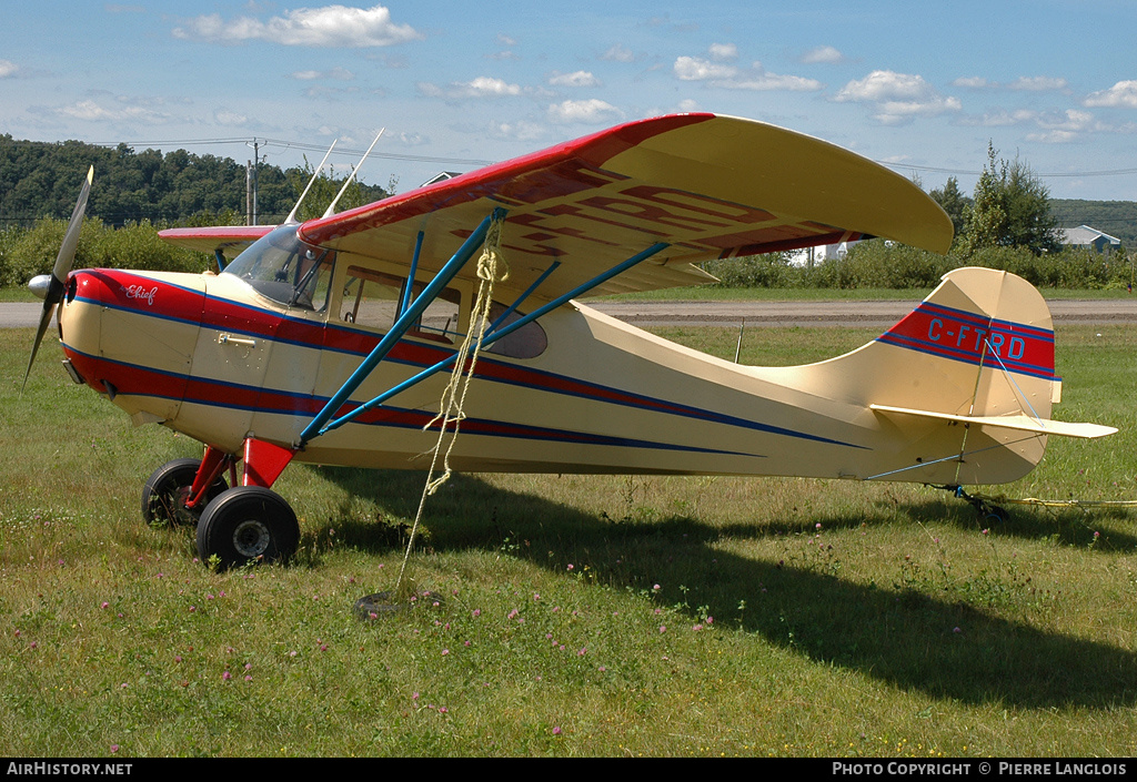 Aircraft Photo of C-FTRD | Aeronca 11AC Chief | AirHistory.net #310304