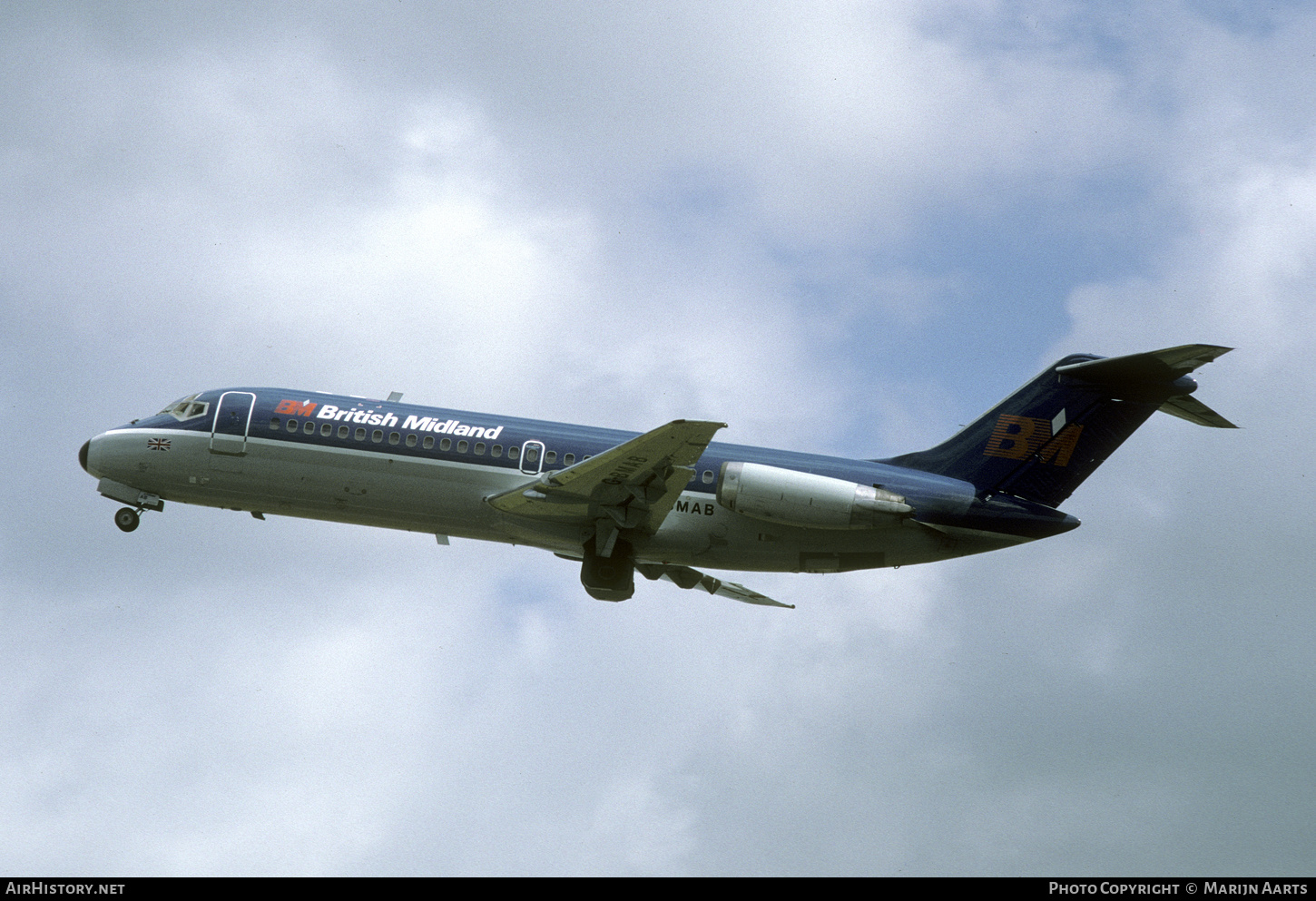 Aircraft Photo of G-BMAB | Douglas DC-9-15 | British Midland Airways - BMA | AirHistory.net #310311