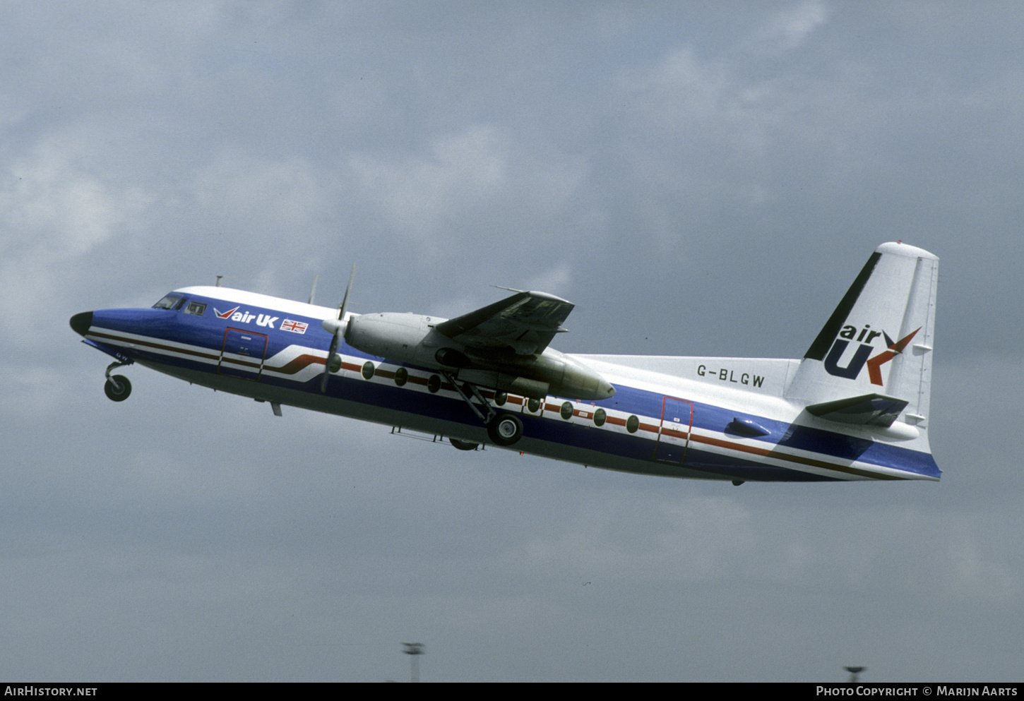 Aircraft Photo of G-BLGW | Fokker F27-200 Friendship | Air UK | AirHistory.net #310318