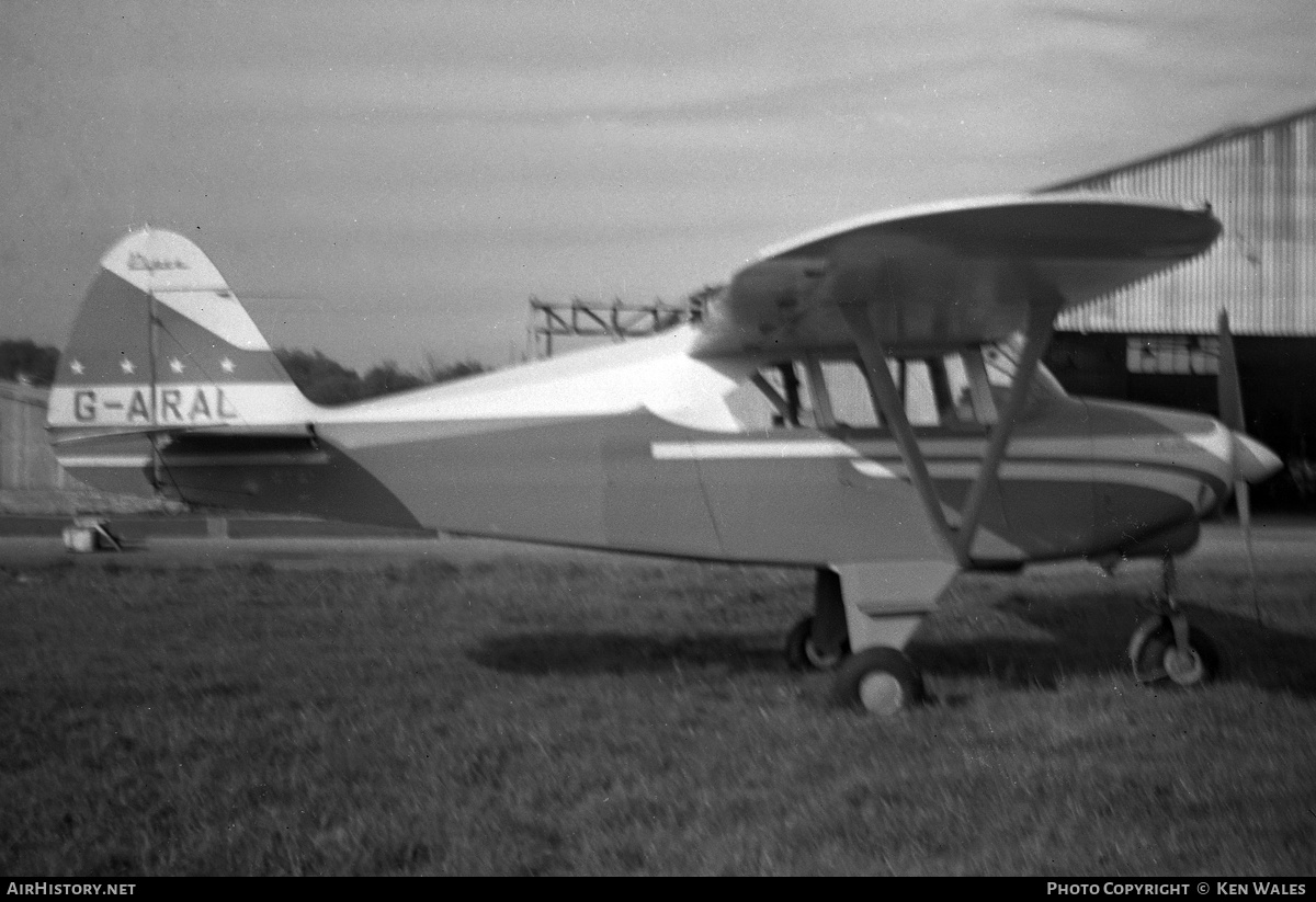 Aircraft Photo of G-ARAL | Piper PA-22-160 Tri-Pacer | AirHistory.net #310324