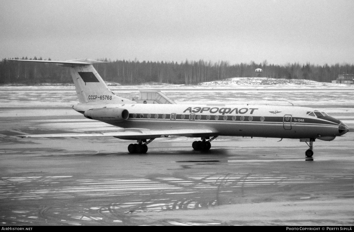 Aircraft Photo of CCCP-65768 | Tupolev Tu-134A | Aeroflot | AirHistory.net #310359