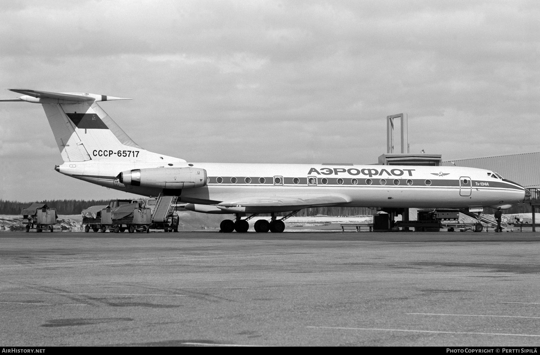 Aircraft Photo of CCCP-65717 | Tupolev Tu-134A | Aeroflot | AirHistory.net #310365