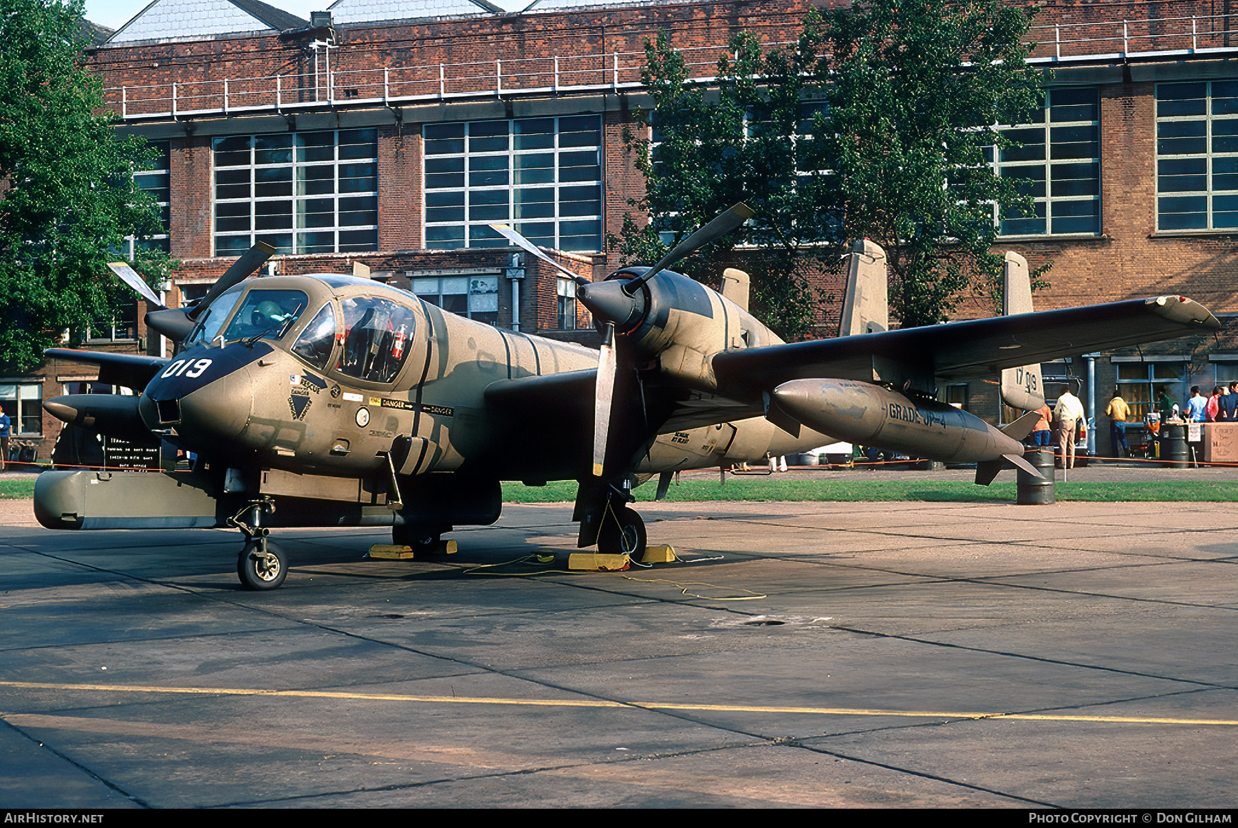Aircraft Photo of 69-17019 / 17019 | Grumman OV-1D Mohawk | USA - Army | AirHistory.net #310370