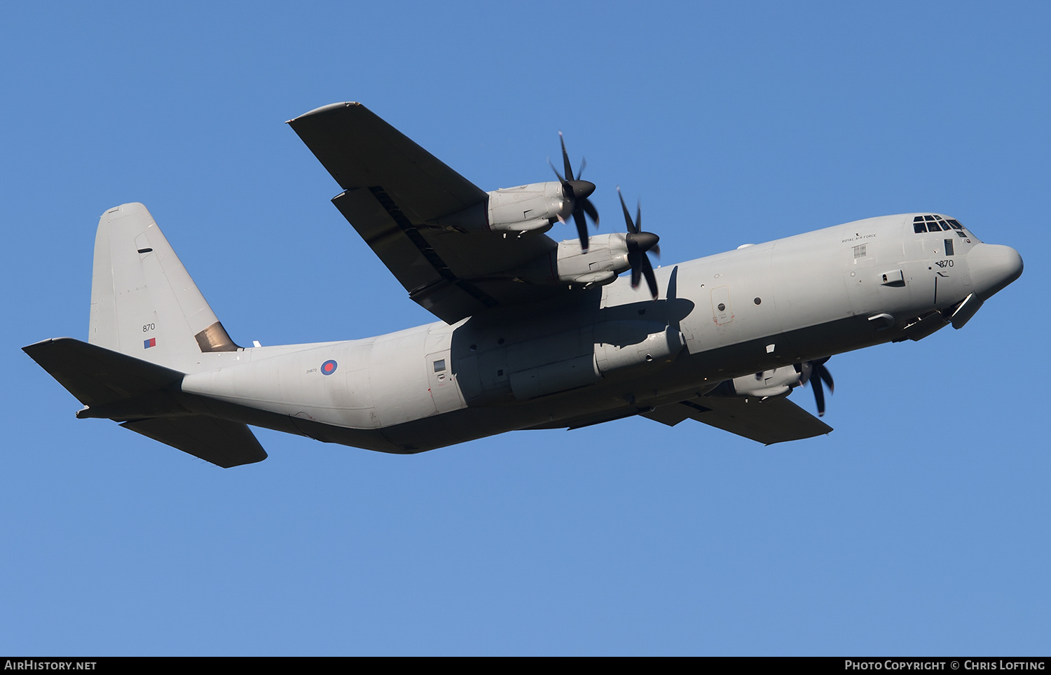Aircraft Photo of ZH870 | Lockheed Martin C-130J-30 Hercules C4 | UK - Air Force | AirHistory.net #310384