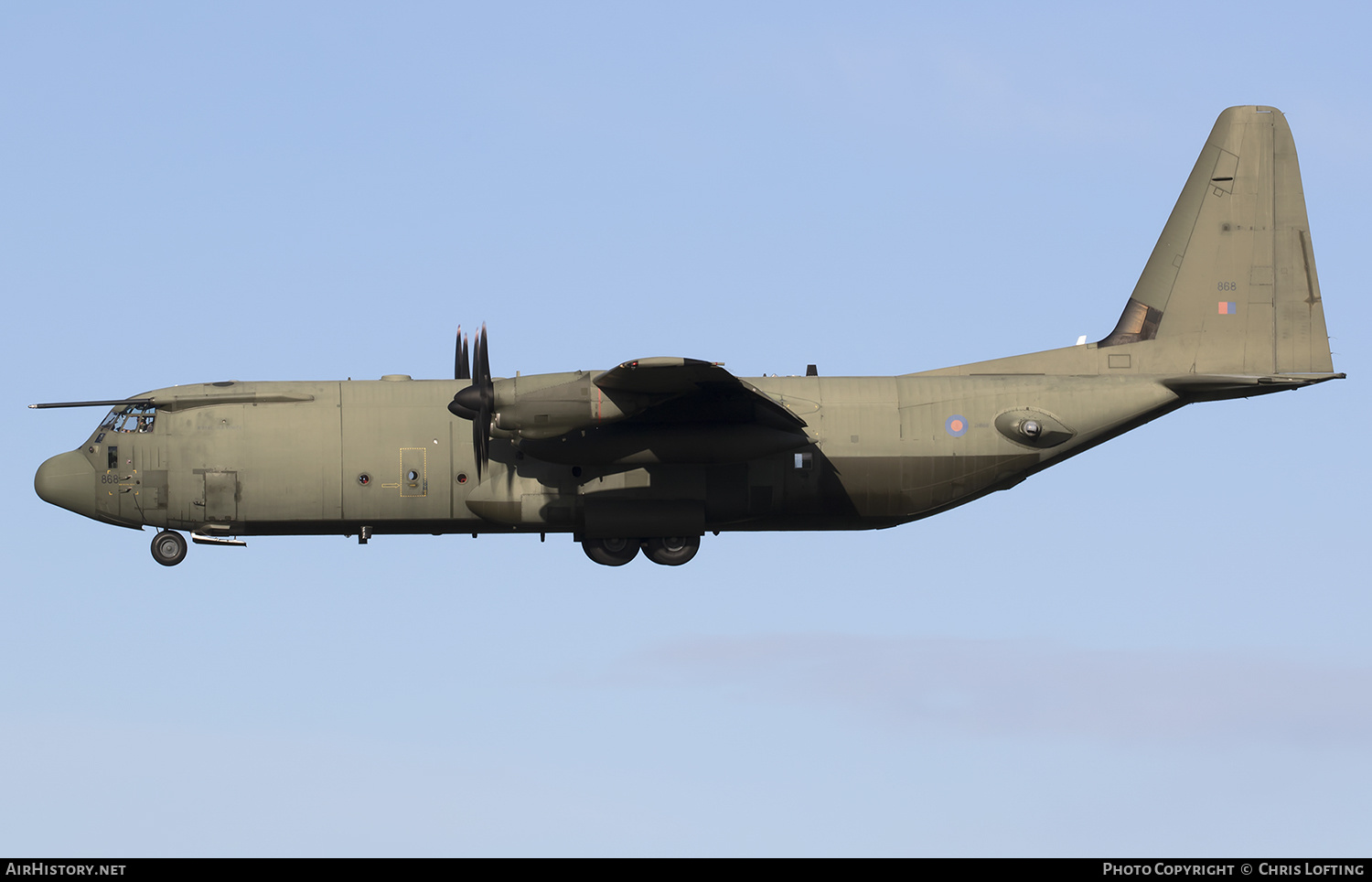 Aircraft Photo of ZH868 | Lockheed Martin C-130J-30 Hercules C4 | UK - Air Force | AirHistory.net #310388