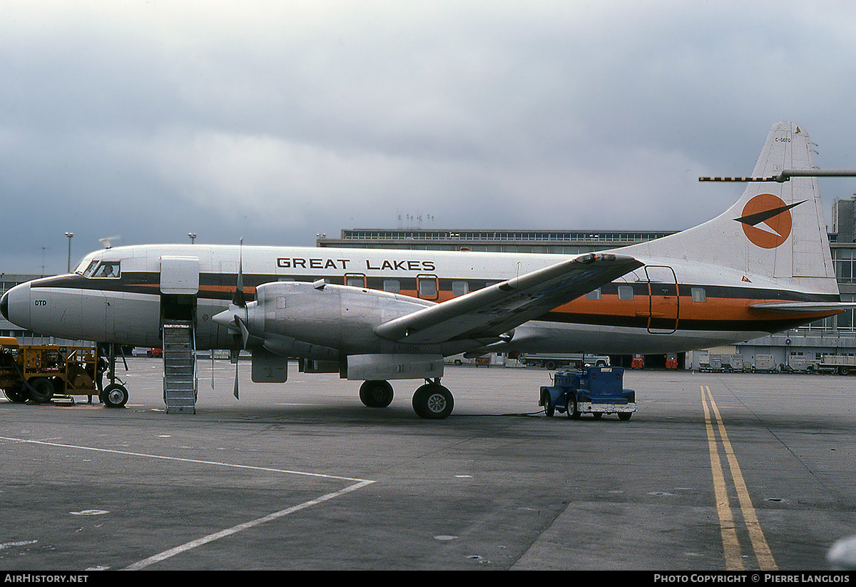 Aircraft Photo of C-GDTD | Convair 580 | Great Lakes Airlines | AirHistory.net #310391