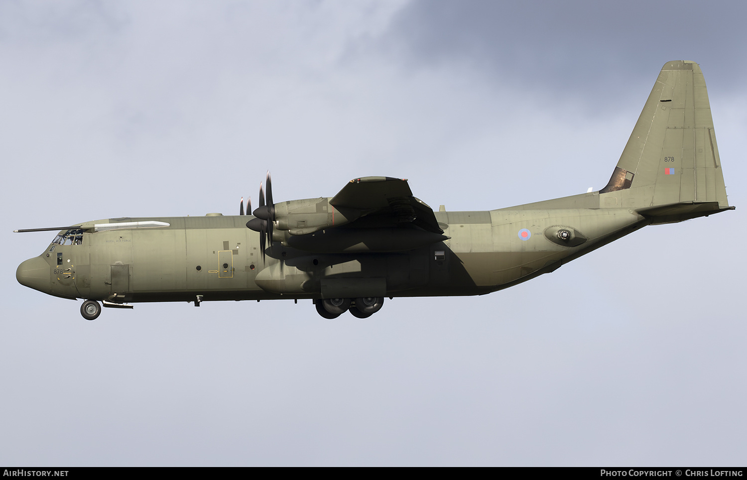 Aircraft Photo of ZH878 | Lockheed Martin C-130J-30 Hercules C4 | UK - Air Force | AirHistory.net #310392