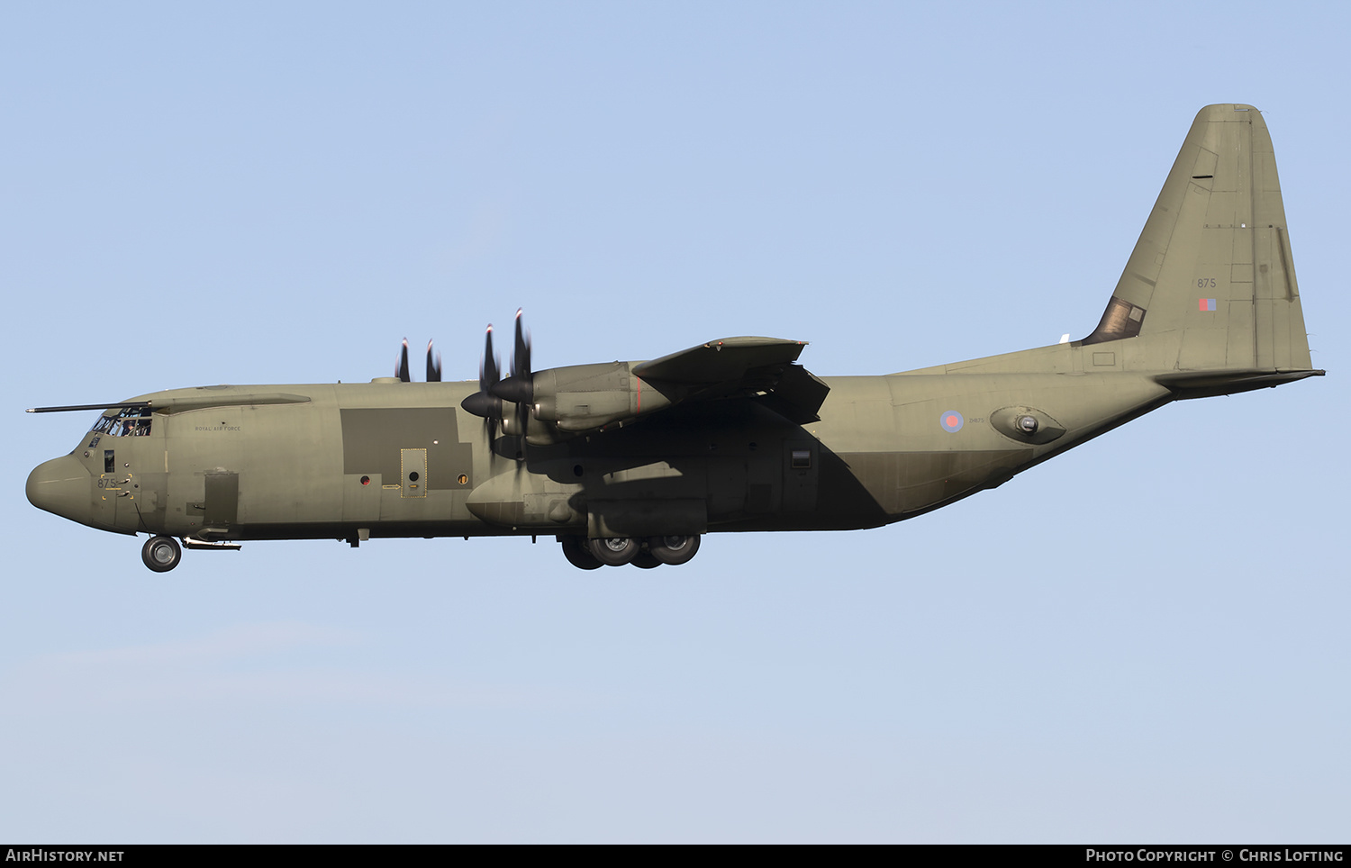 Aircraft Photo of ZH875 | Lockheed Martin C-130J-30 Hercules C4 | UK - Air Force | AirHistory.net #310394