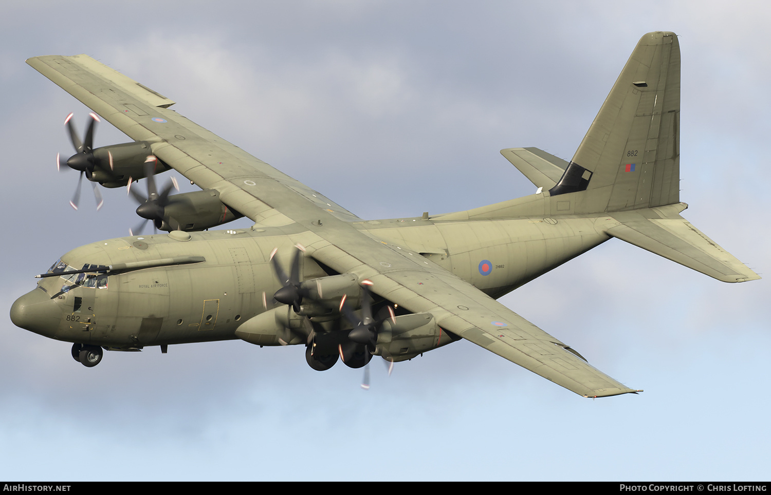 Aircraft Photo of ZH882 | Lockheed Martin C-130J Hercules C5 | UK - Air Force | AirHistory.net #310402
