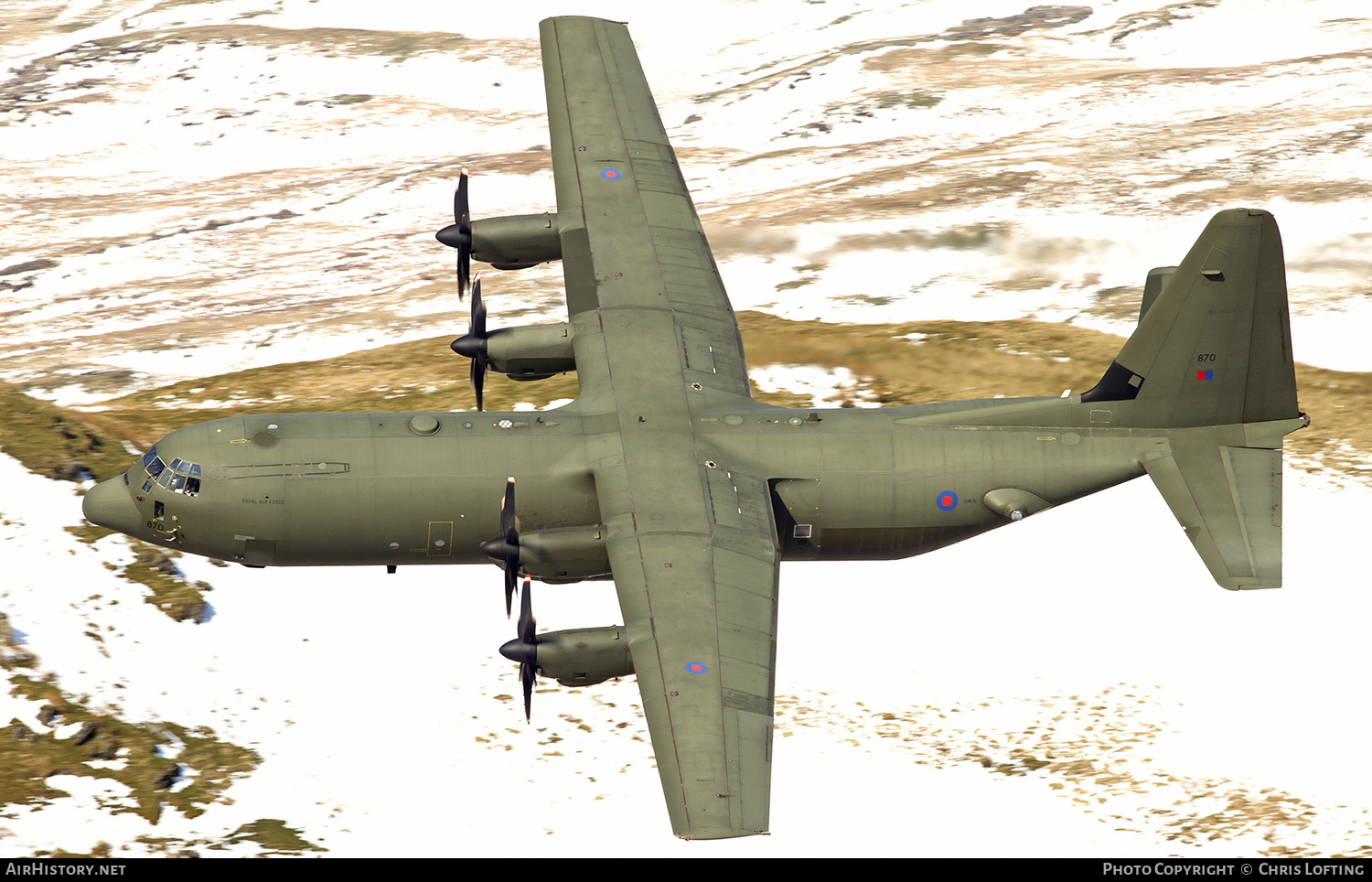 Aircraft Photo of ZH870 | Lockheed Martin C-130J-30 Hercules C4 | UK - Air Force | AirHistory.net #310412