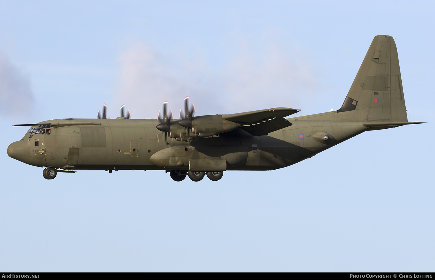 Aircraft Photo of ZH867 | Lockheed Martin C-130J-30 Hercules C4 | UK - Air Force | AirHistory.net #310414