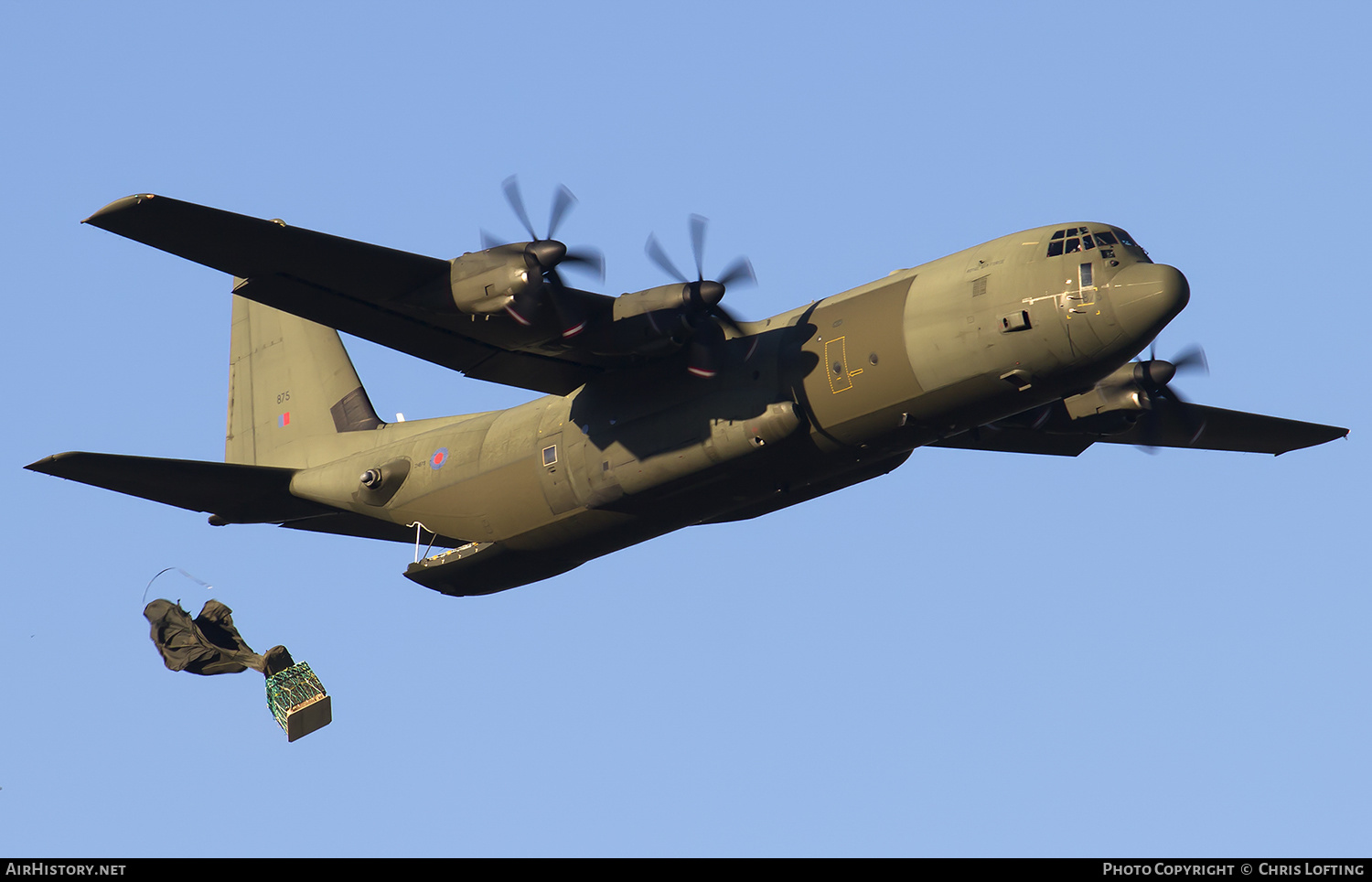 Aircraft Photo of ZH875 | Lockheed Martin C-130J-30 Hercules C4 | UK - Air Force | AirHistory.net #310417