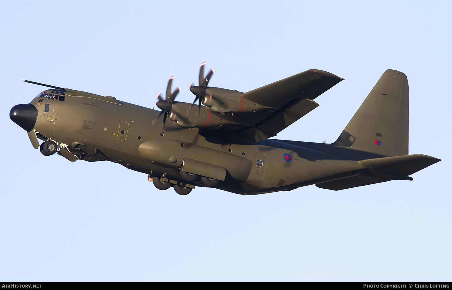 Aircraft Photo of ZH880 | Lockheed Martin C-130J Hercules C5 | UK - Air Force | AirHistory.net #310425