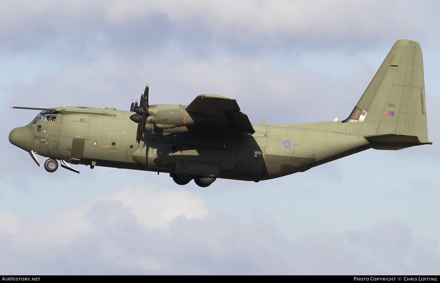 Aircraft Photo of ZH885 | Lockheed Martin C-130J Hercules C5 | UK - Air Force | AirHistory.net #310432