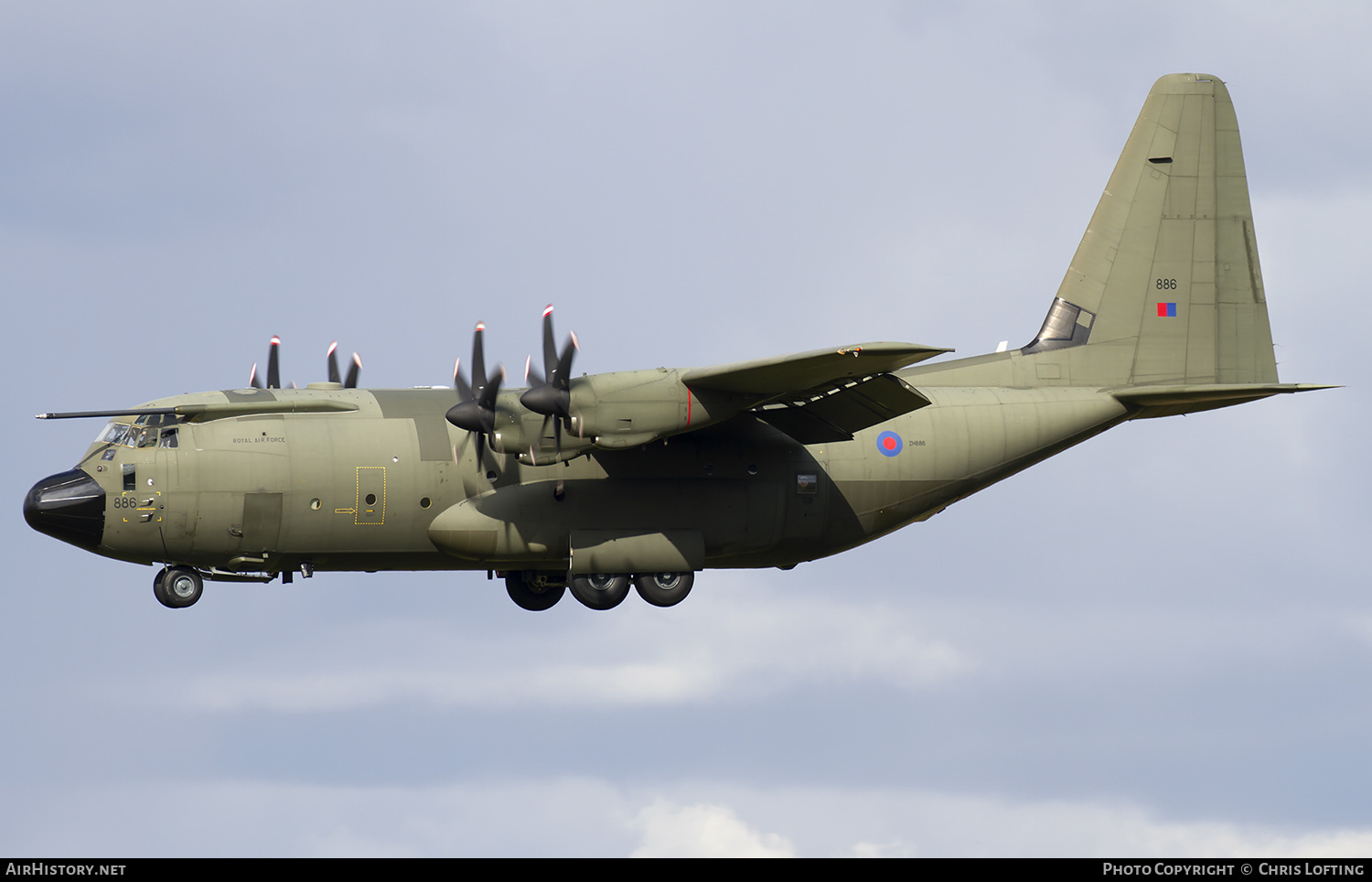 Aircraft Photo of ZH886 | Lockheed Martin C-130J Hercules C5 | UK - Air Force | AirHistory.net #310433