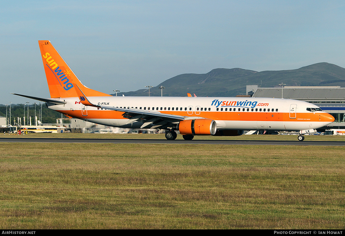 Aircraft Photo of C-FTLK | Boeing 737-8K5 | Sunwing Airlines | AirHistory.net #310435