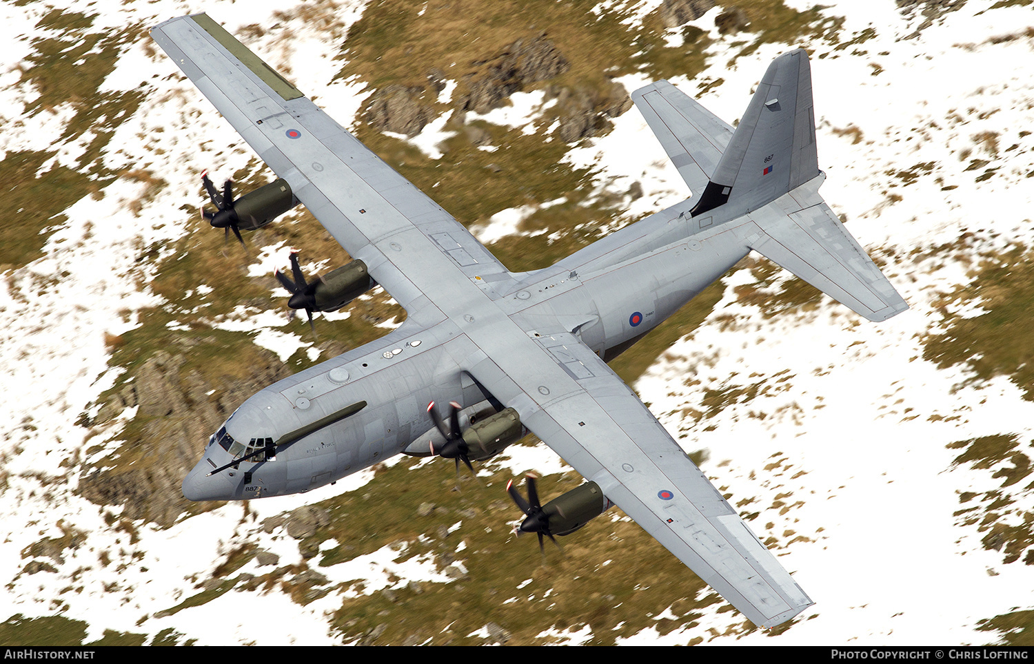 Aircraft Photo of ZH887 | Lockheed Martin C-130J Hercules C5 | UK - Air Force | AirHistory.net #310437