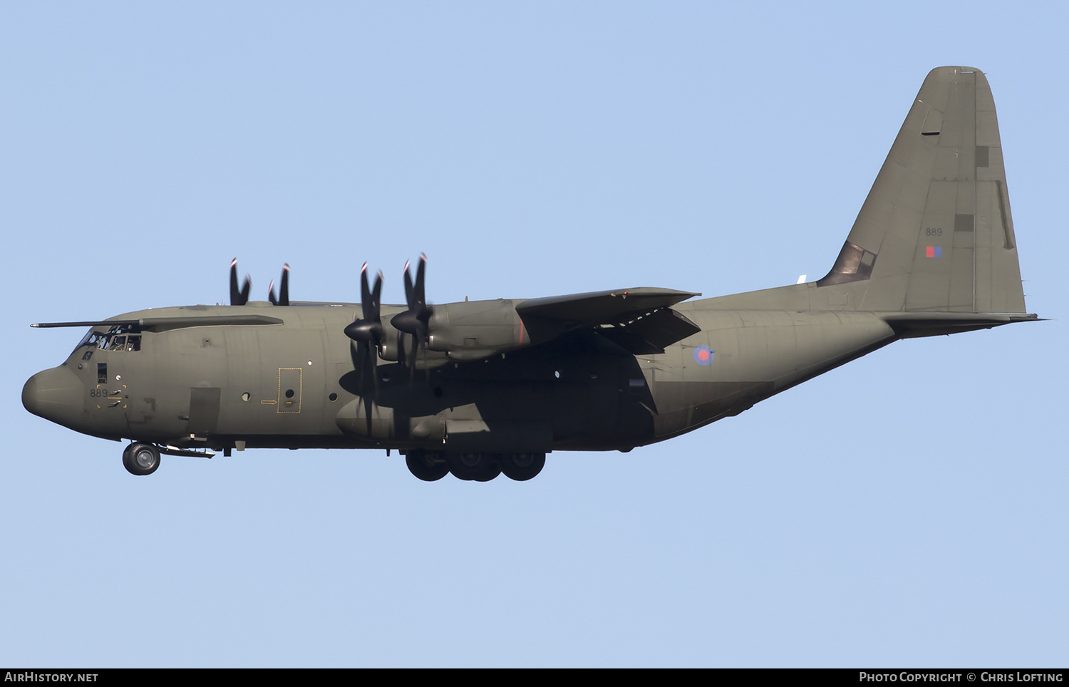Aircraft Photo of ZH889 | Lockheed Martin C-130J Hercules C5 | UK - Air Force | AirHistory.net #310441
