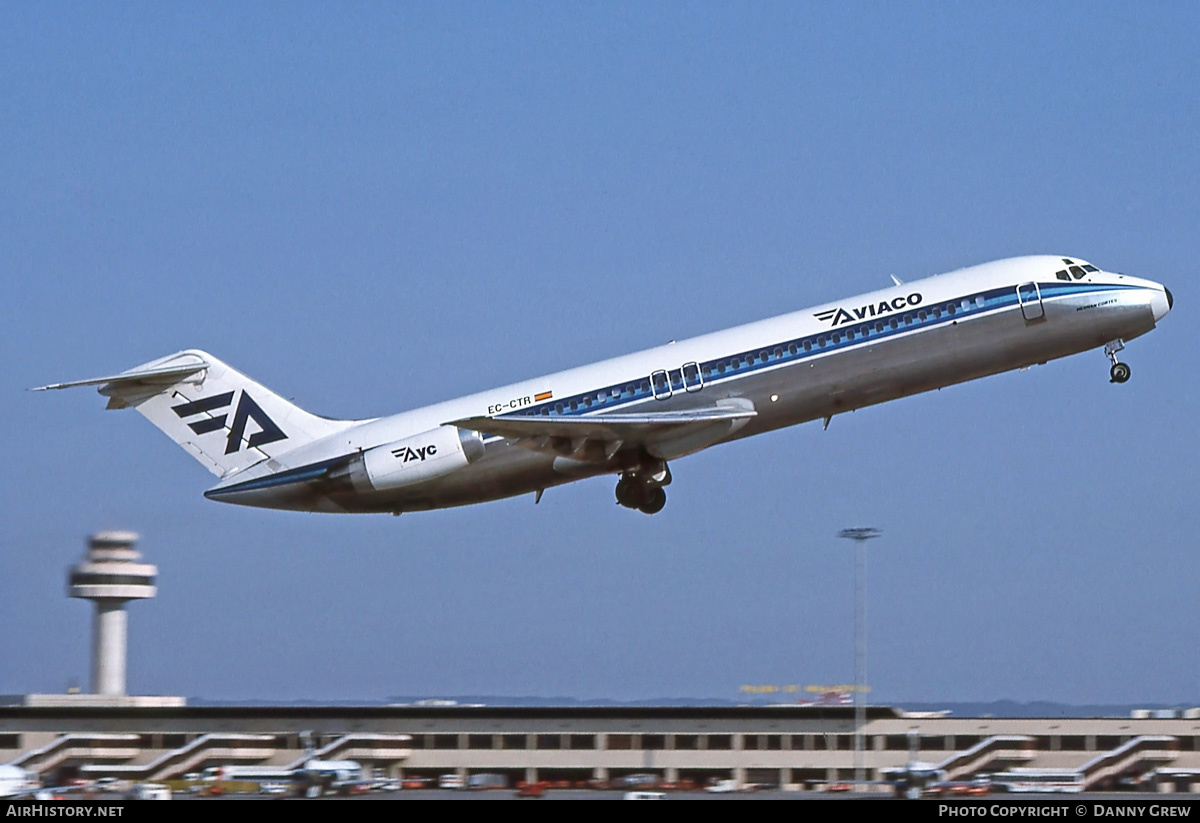 Aircraft Photo of EC-CTR | McDonnell Douglas DC-9-34CF | Aviaco | AirHistory.net #310448