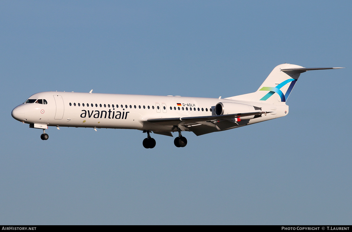 Aircraft Photo of D-AOLH | Fokker 100 (F28-0100) | Avanti Air | AirHistory.net #310459