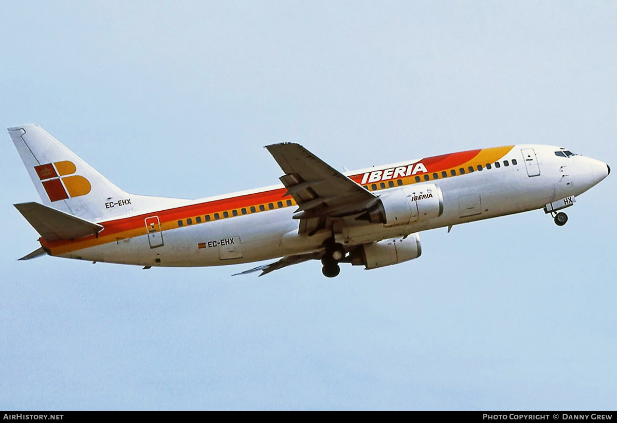 Aircraft Photo of EC-EHX | Boeing 737-3A4 | Iberia | AirHistory.net #310475