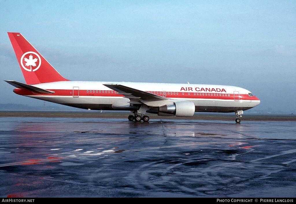 Aircraft Photo of C-GAUB | Boeing 767-233 | Air Canada | AirHistory.net #310485